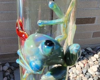 Hummingbird Feeder Sparkle star Frog