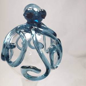 Blue Stardust Octopus Plant Waterer