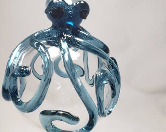 Blue Stardust Octopus Plant Waterer