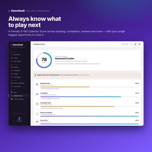 Interactive Game Library Tracker | HTML Game Backlog Organizer (Digital Download) image 5