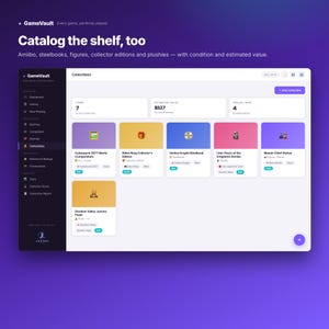 Interactive Game Library Tracker | HTML Game Backlog Organizer (Digital Download) image 7