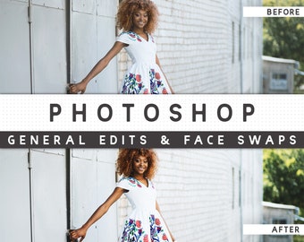 Photoshop Help - General Edits or Face Swaps - Graphic Design Services