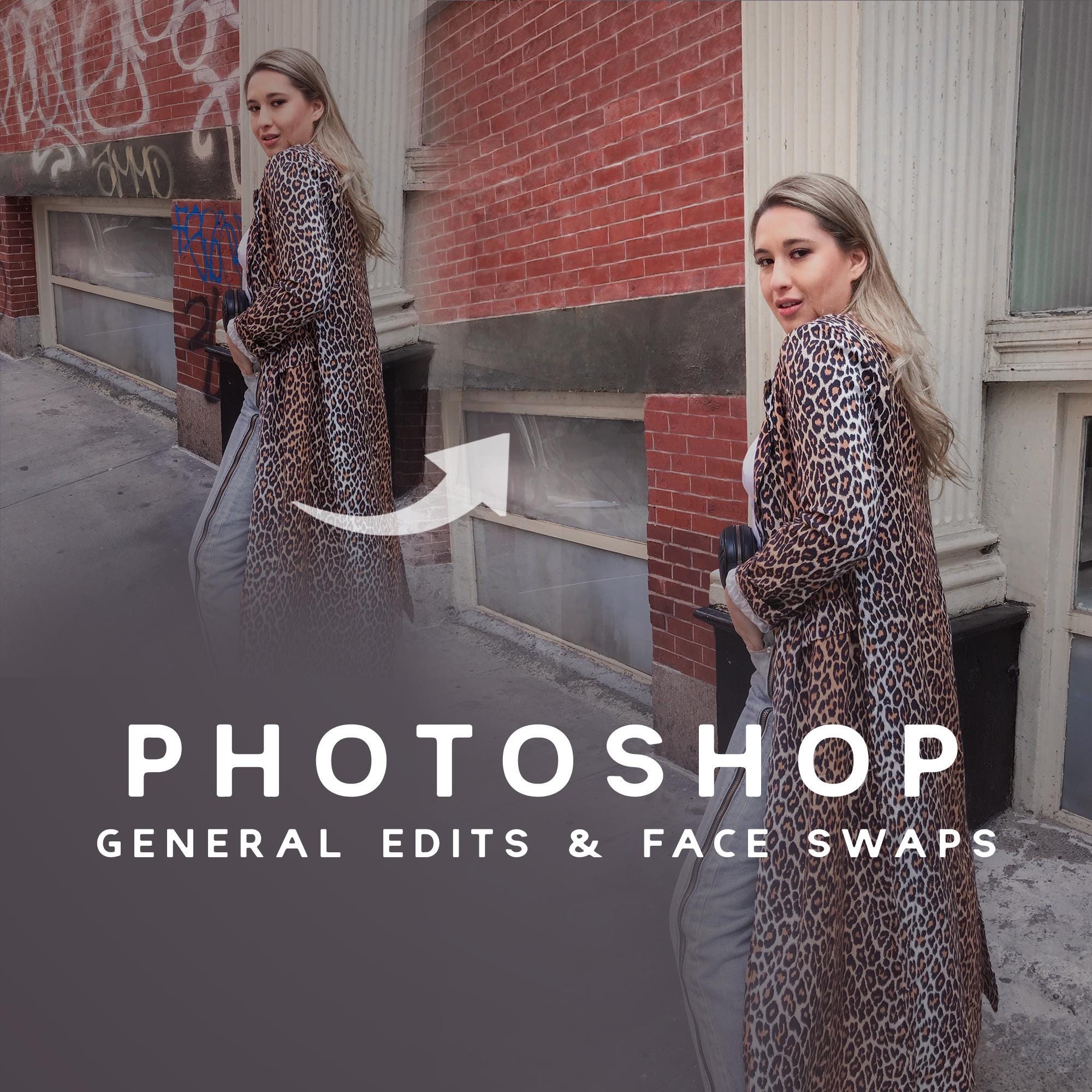 Photoshop Help - General Edits or Face Swaps - Graphic Design Services