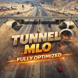 Fivem ready | TUNNEL MLO | Fully Optimized | High Quality