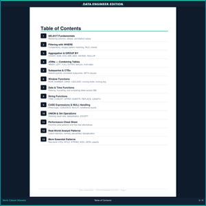 SQL Cheat Sheet for Data Engineers image 2