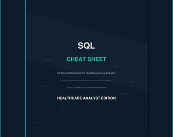 Guía rápida de SQL para analistas del sector sanitario