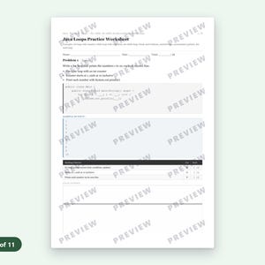 Oefenblad Java-lussen | 8 beginnersopgaven + antwoorden (pdf) afbeelding 3
