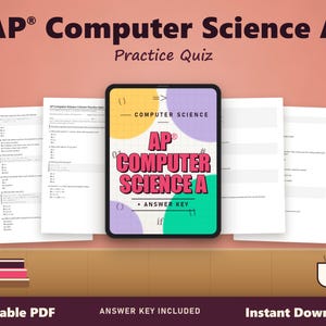 Java MCQ Exam Practice Quiz | AP® Computer Science A Prep + Answer Key PDF