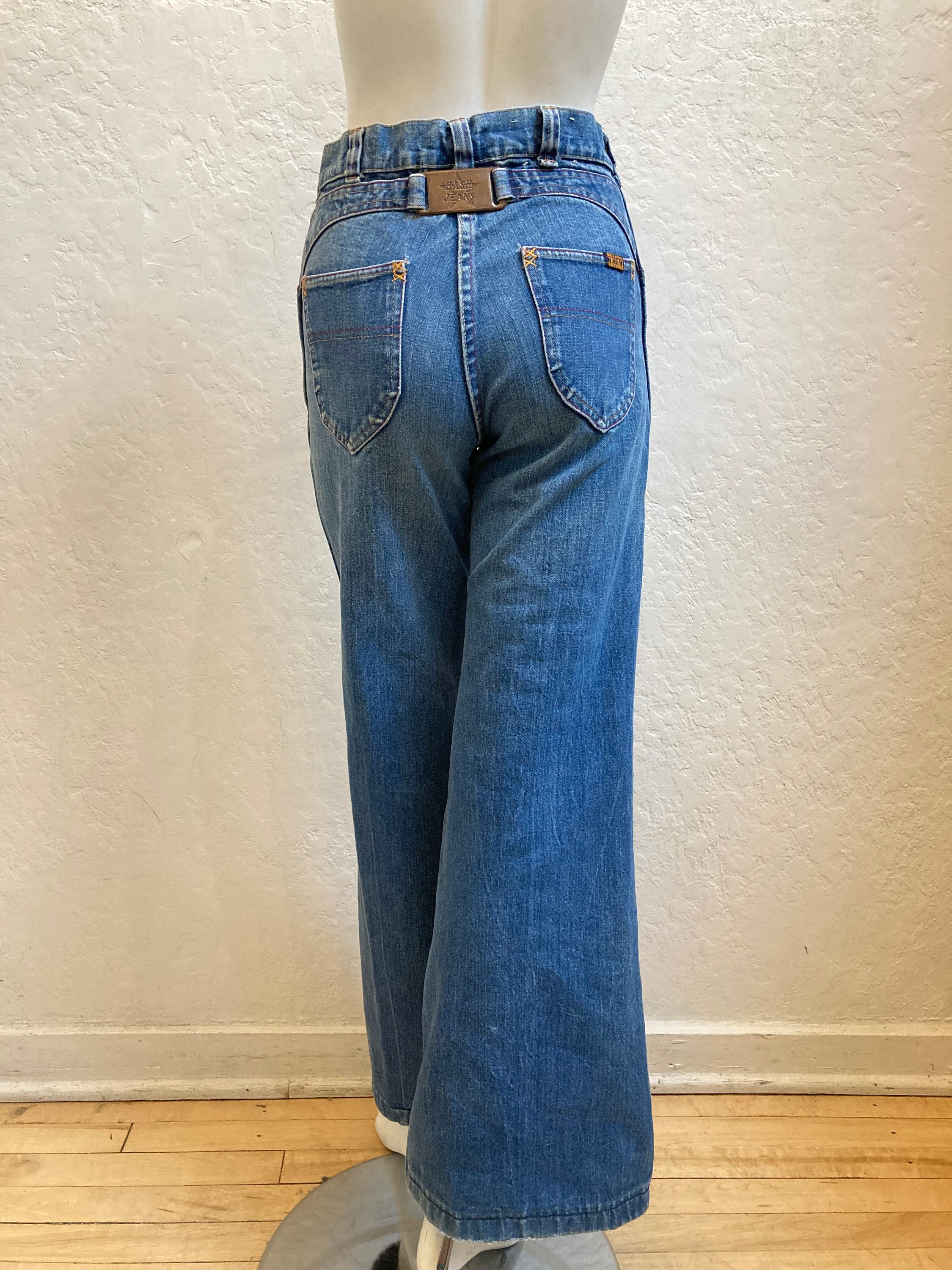 【BAON】Hamens Washing Denim Wide Pants 1970's