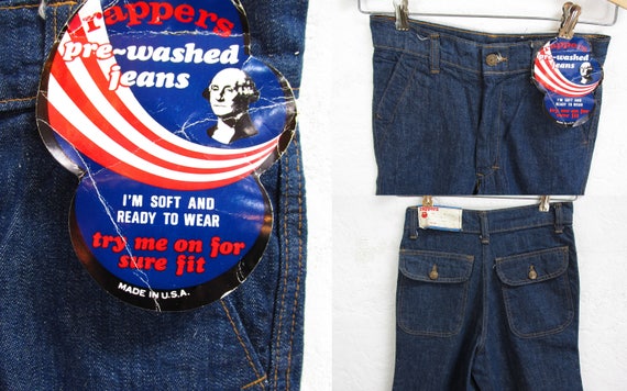 Bell Bottom Jeans / Dead Stock Denim 