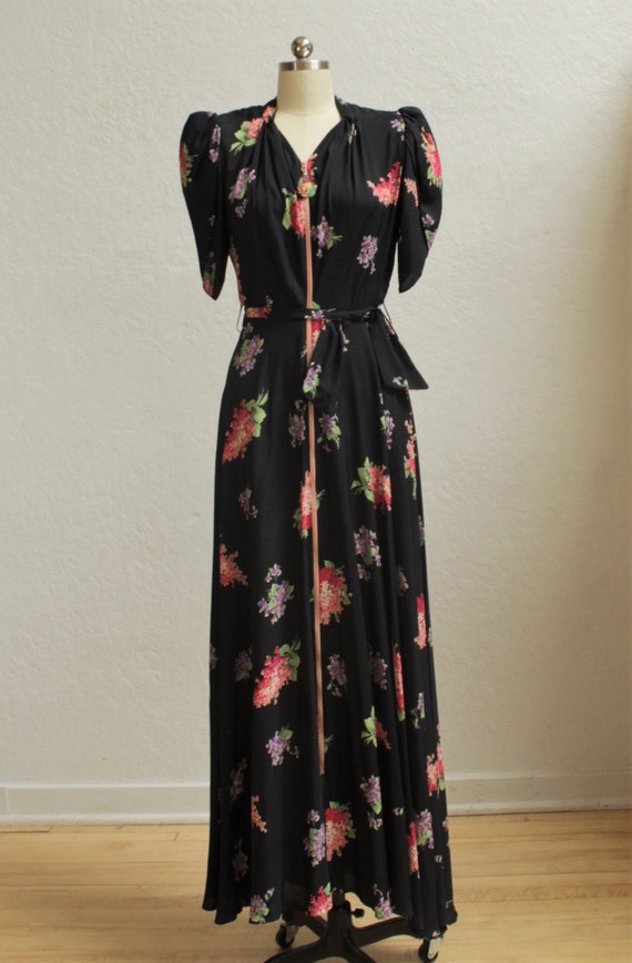 Reserved 1930 S Saybury Dressing Gown With Etsy