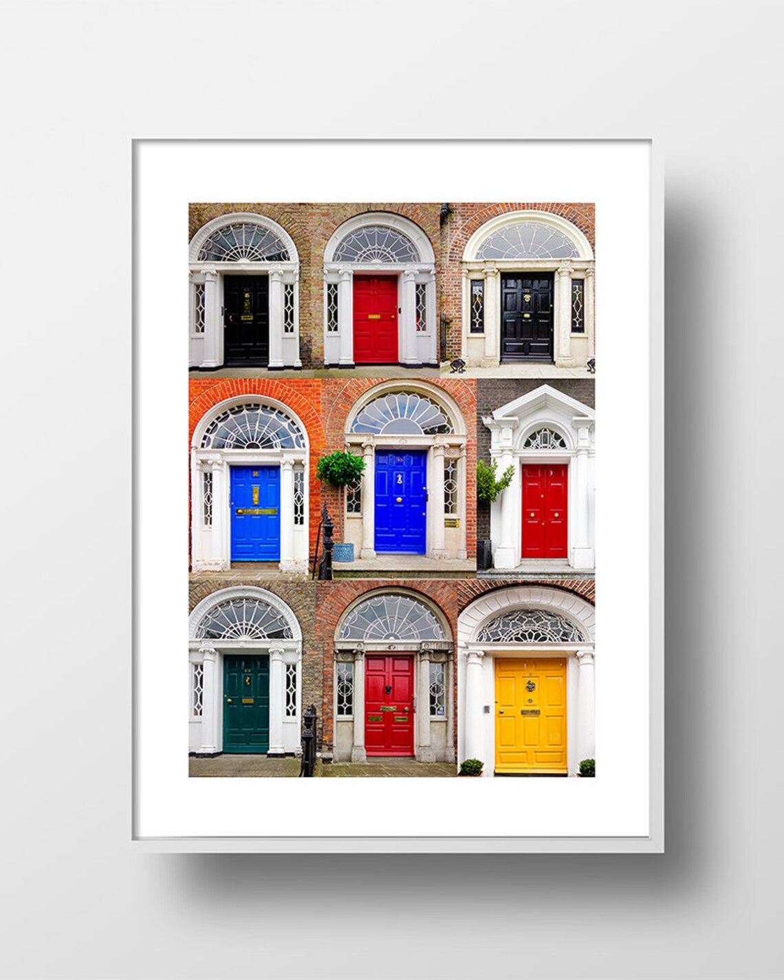 Dublin Doors Poster Print 20x30 One Size Only Fine Art Print Etsy