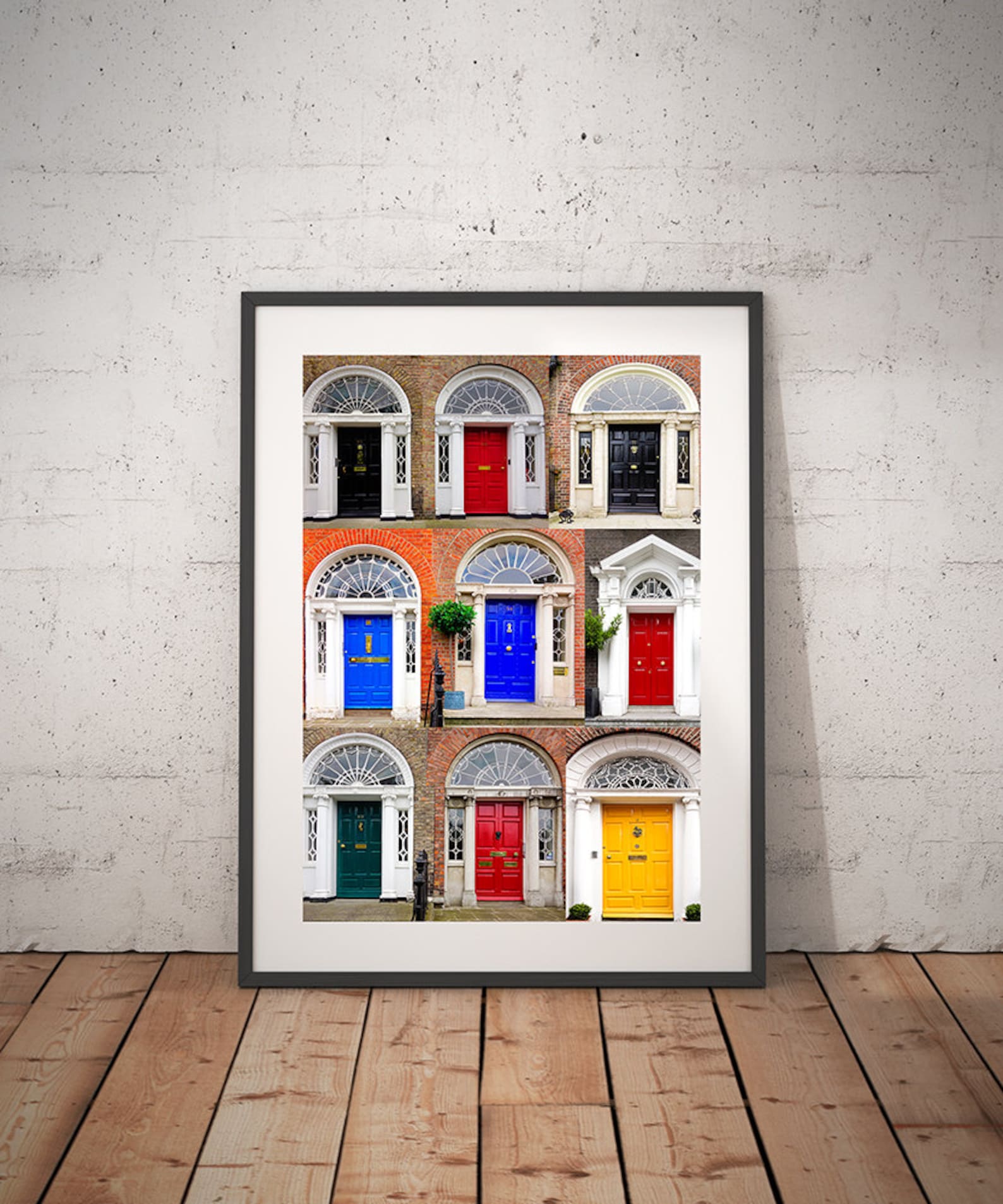 Dublin Doors Poster Print 20x30 One Size Only Fine Art Print Etsy