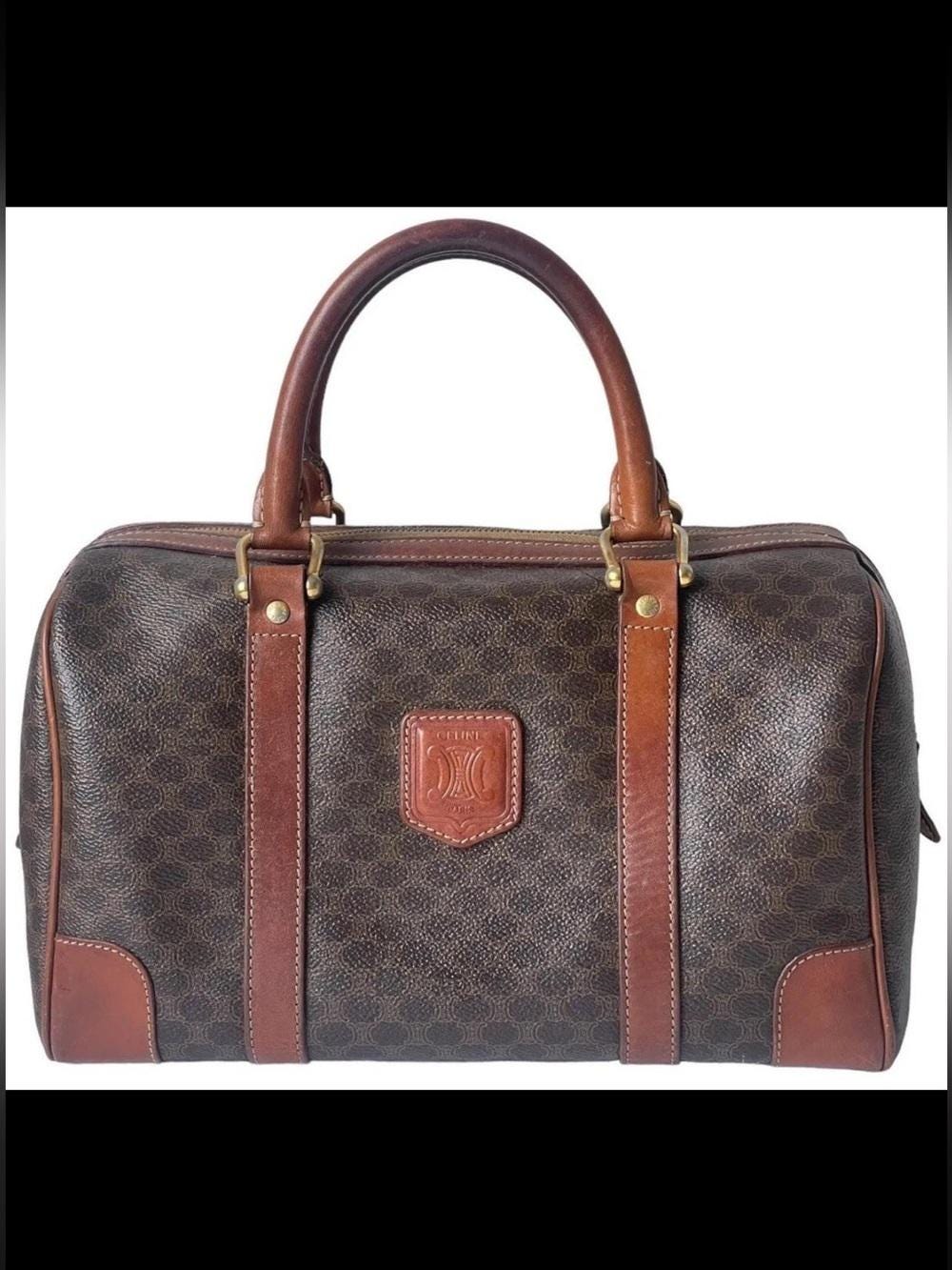 Vintage Celine Boston Bag - Etsy