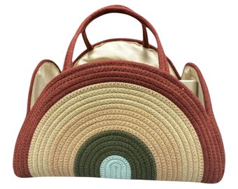 Natural Cotton Rope Storage Basket