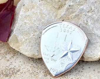 Coin Guitar Picks, The Original® US State Quarter-You Choose the State!