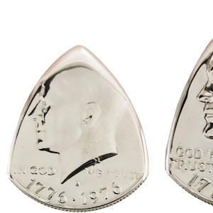 Coin Guitar Picks, The Original® US 1776-1976 Bicentennial Set-3 Picks!