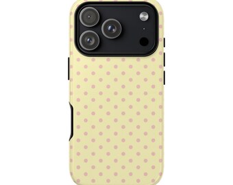 Pastel Pink Polka Dot Phone Case