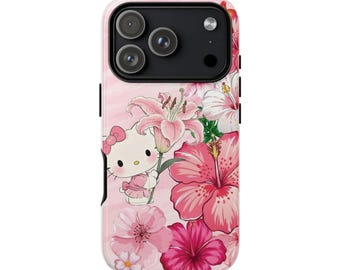 Hello Kitty Floral Phone Case | Tough Case