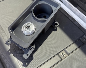 GAŁKA W ZESTAWIE!!! - Uchwyt zmiany biegów F150 Lightning Rotary z uchwytem na kubek (pasujący bezpośrednio)