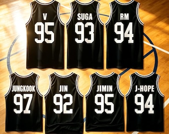 Maglie da basket Kpop personalizzate, adatte a ragazzi, donne e uomini; canotte Kpop personalizzate; maglie del tour mondiale 2026; regali per i fan.
