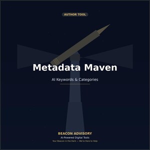 AI Book Metadata Keywords Prompt Pack | Amazon KDP Category SEO Tool (Digital Download)