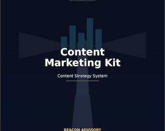 Kit de sugerencias para marketing de contenidos con IA / Herramienta de estrategia para blogs y boletines informativos (descarga digital)