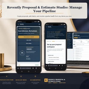 Logiciel de devis et d'estimation pour petites entreprises | Créateur de devis, suivi des factures et des paiements | Application HTML hors ligne pour indépendants