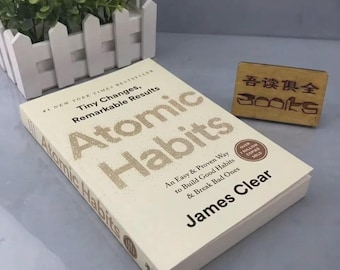 Atomic Habits* Paperback by James Clear Build Good Habits & Break Bad Ones..
