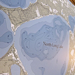 North Long Lake Canvas Lake Map image 4