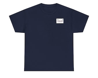 Flag Line Ranch tee | Small chest logo, western ranch design