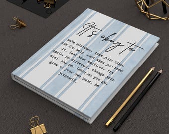 Be Unique Affirmation Journal Hardcover