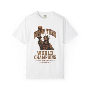 New York Basketball Champions 2026 Vintage Graphic Tee, World Champions Shirt, Big Bodega #32