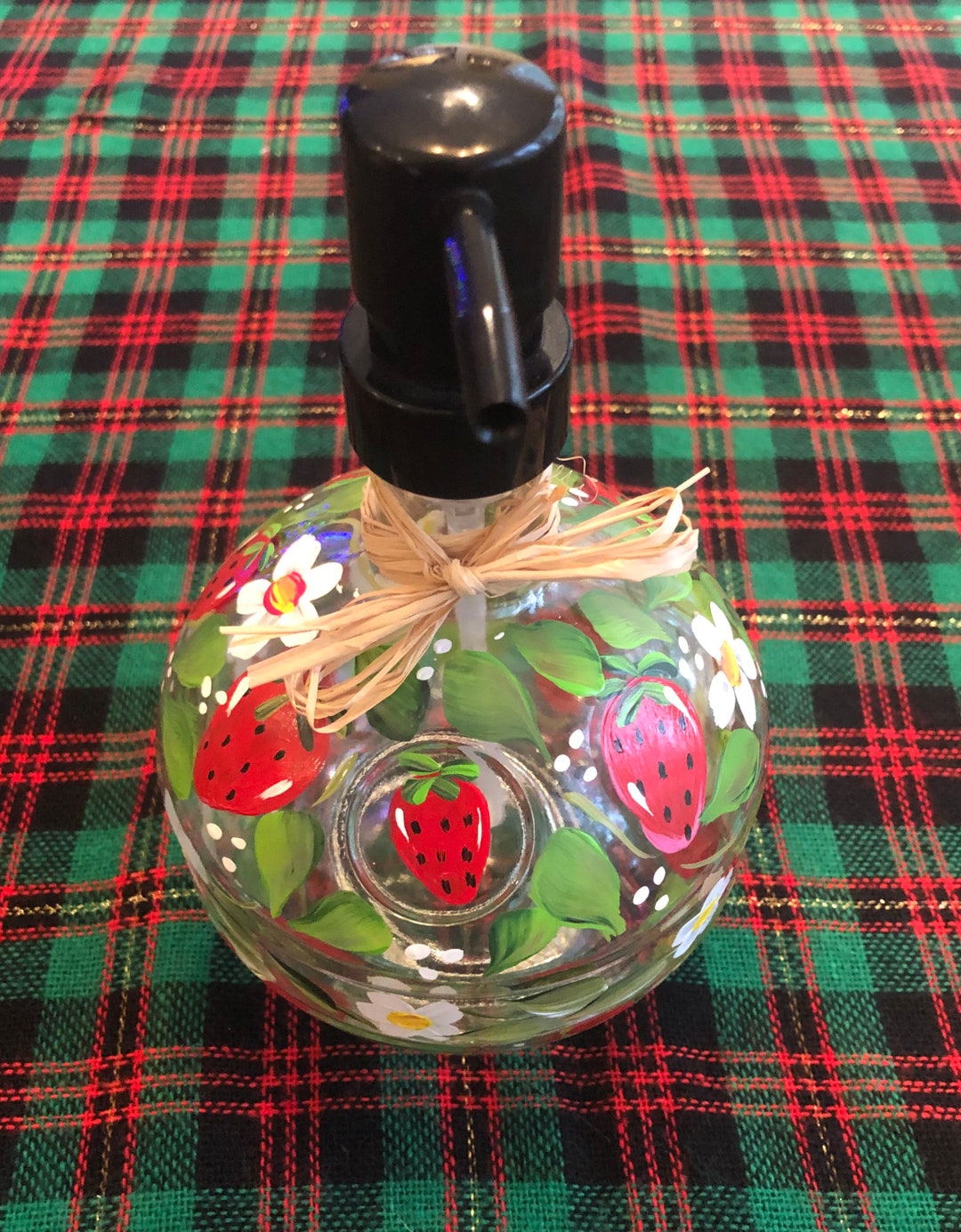 Strawberry Soap Dispenser Etsy