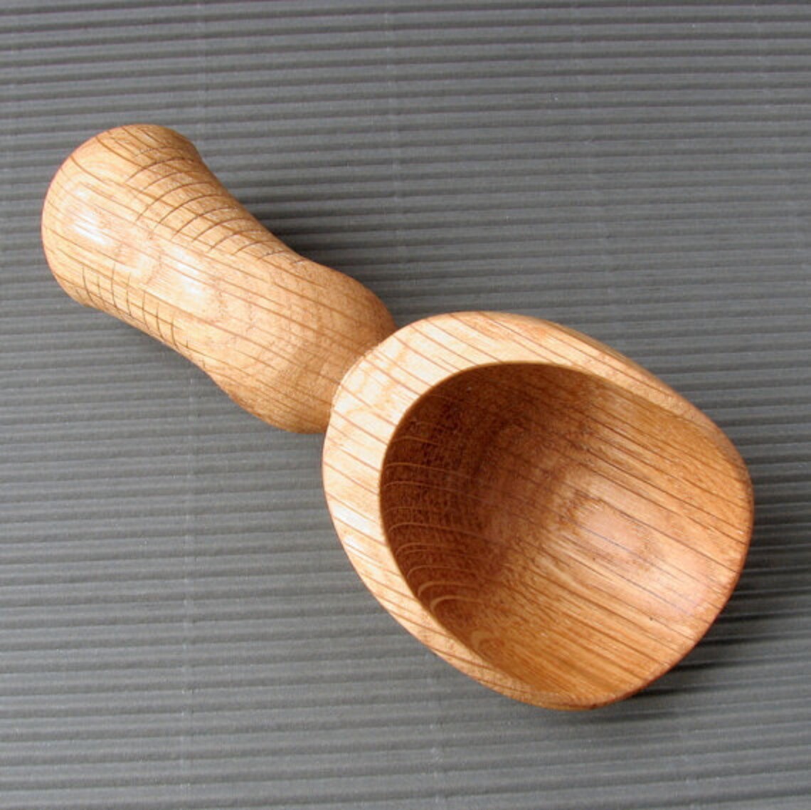 Wooden scoop spoon GROSER'S 02 dcl/0.7 fl oz Etsy