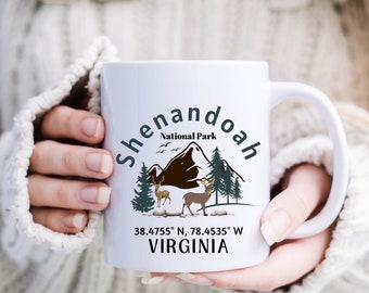 Shenandoah Mug 15oz  Virginia Souvenir Gift Tea Lover Cup US State Travellers