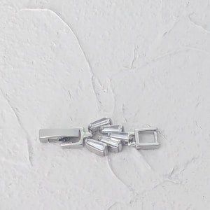 Bracelet Extension, Cubic Zirconia Fold Over Clasp