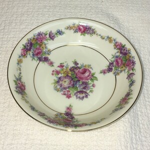 Vintage 1930&#39;s Royal Ivory &quot;Rosalie&quot; Pasta/Soup Bowl (s)