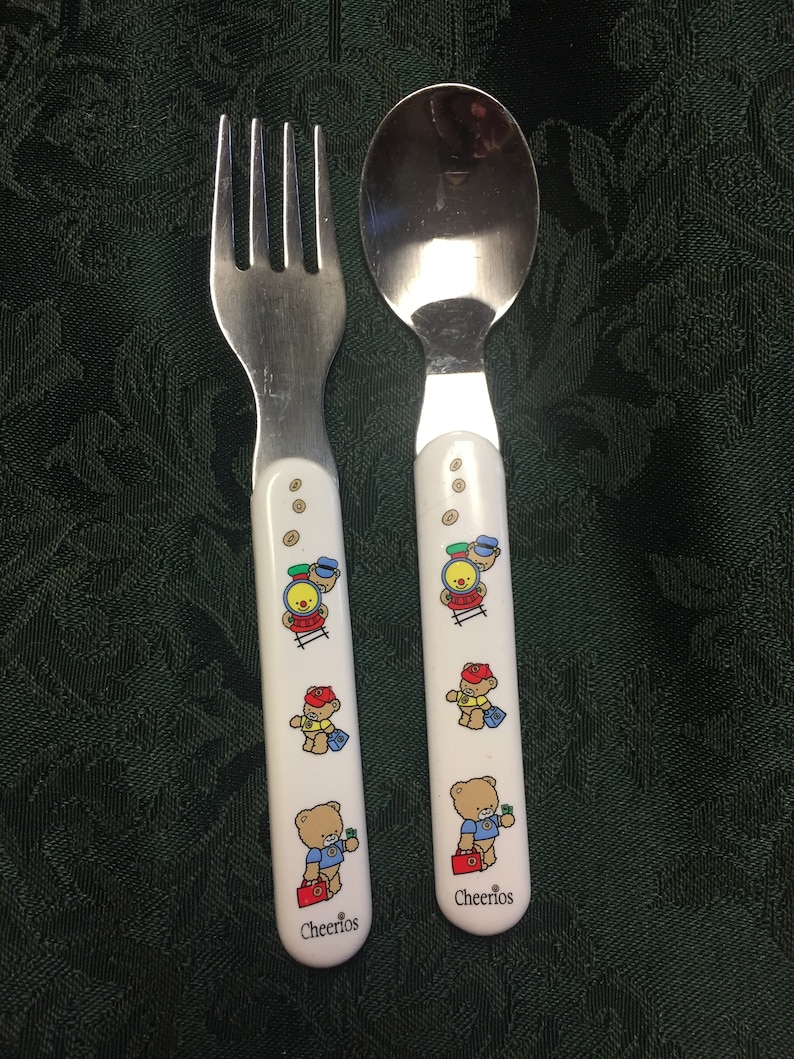 Lot of Vintage BabyChild Silverware First Years Sassy