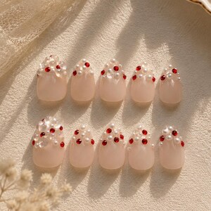 Ruby Grace / Uñas postizas de lujo hechas a mano