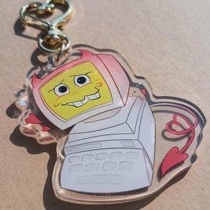 Edgar Electric Dreams (1984) Acrylic Keychain