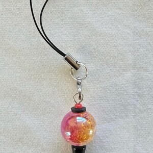 Pink/Yellow/Clear Crackle