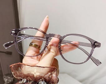 Okrągłe okulary do czytania w stylu vintage, lekkie okulary z oprawką PC, unisex, dla osób czytających od +1,0 do +4,0