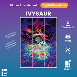 Bisaknosp (#134 Mega-Entwicklung) – Sammelalbum mit erweitertem Artwork und 9 Fächern
