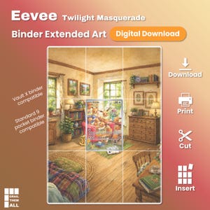 Eevee (Twilight Masquerade) - Binder Extended Art 9-Pocket Layout