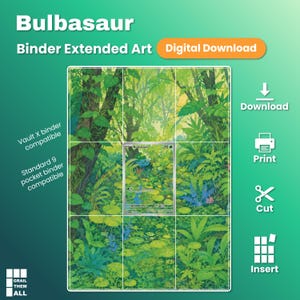 Bulbasaur - Binder Extended Art 9-Pocket Layout