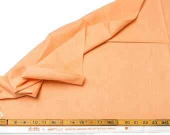 Rae Ritchie | Coral Ripple | 27" x WOF | Dear Stella | 100% Cotton Quilting Fabric | Blender Fabric | Peach
