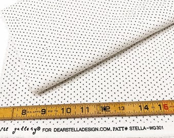 Wee Gallery | Tiny Hearts | 1/2 Yard x WOF | Dear Stella | 100% Cotton Quilting Fabric | Low Volume Blender