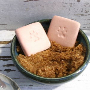 Brown sugar savers, paw print, handmade oil diffuser