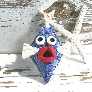 Ceramic Fish Big Lips - Etsy